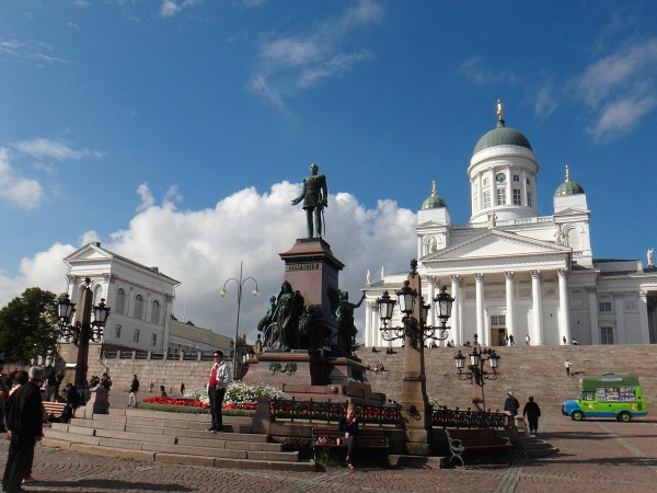 Mooi plein in Helsinki