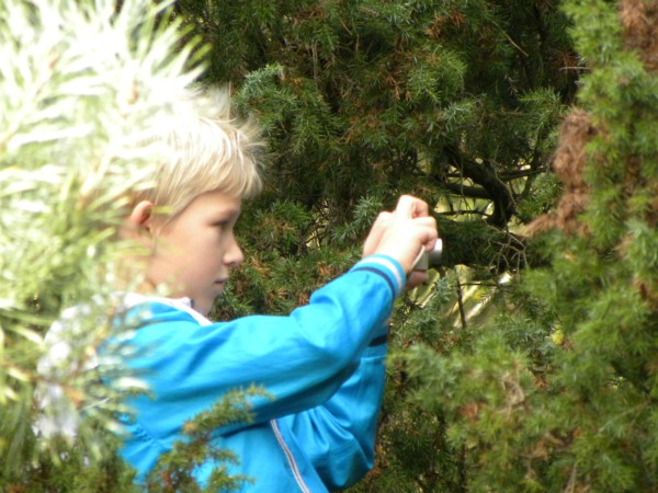 Gewapend met een eigen camera de natuur ontdekken