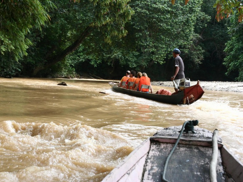 Boottocht in Maleisie