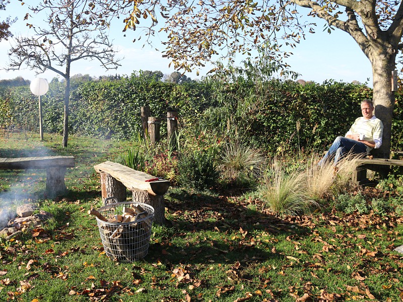 Lekker zitten in het zonnetje