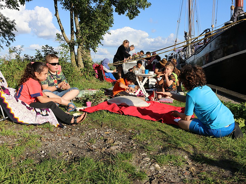 Eten op een onbewoond eiland