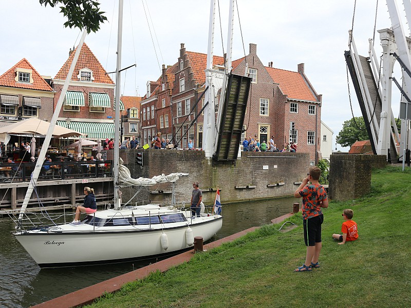 Altijd leuk....kijken als de brug open gaat!