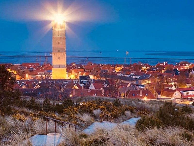 Zicht op de Brandaris, Terschelling