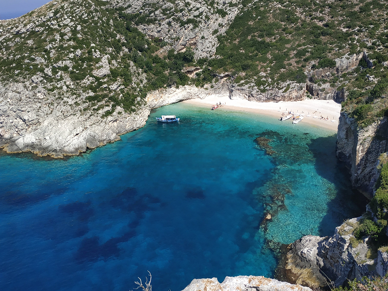 Gjipe Beach, een van de mooiste stranden van Albanië