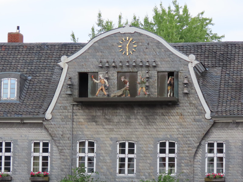Het klokkenspel in Goslar