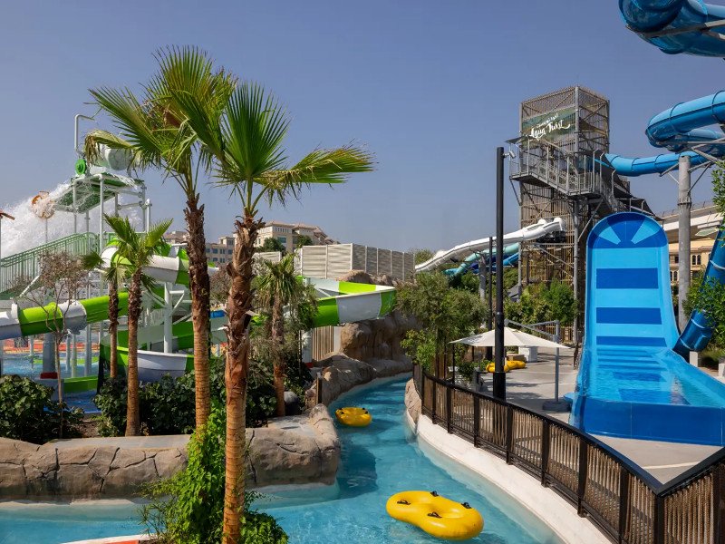 Waterpret bij Grand Hyatt Dubai 