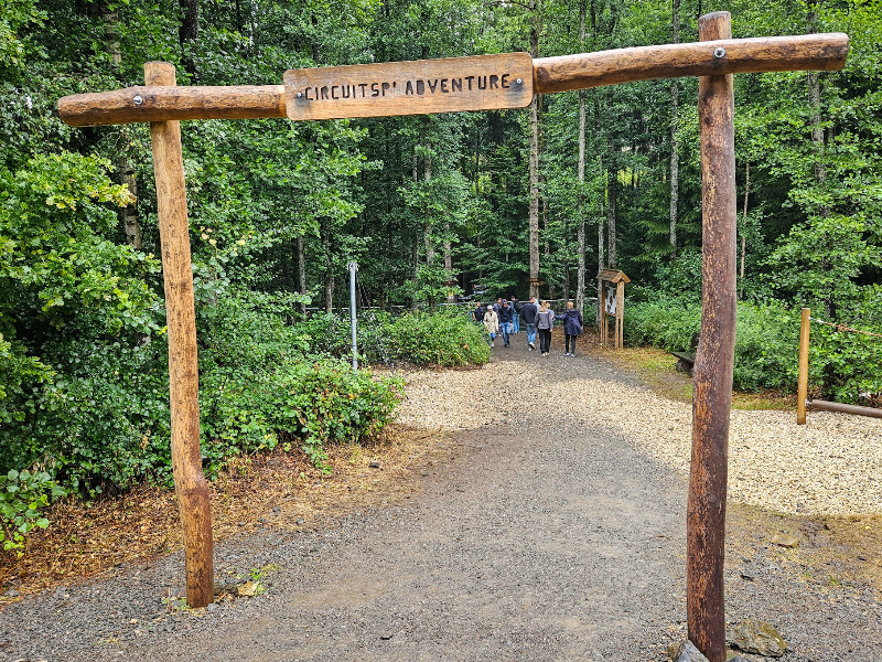 Start van de Adventure wandelroute bij het circuit van Spa-Francorchamps