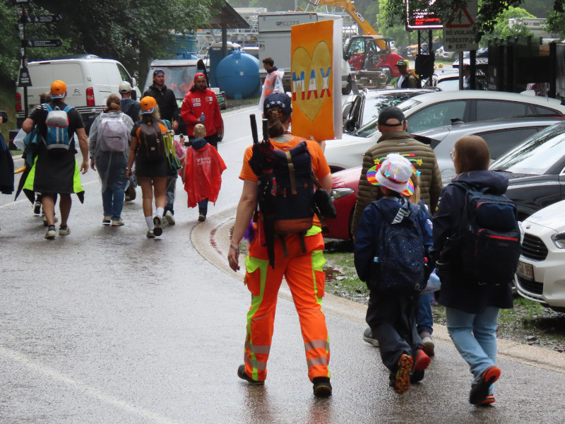 Fans van Max verstappen bij de Grand Prix van Spa