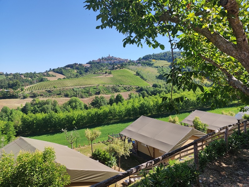 Greencamp Camping Tasteria Uitzicht