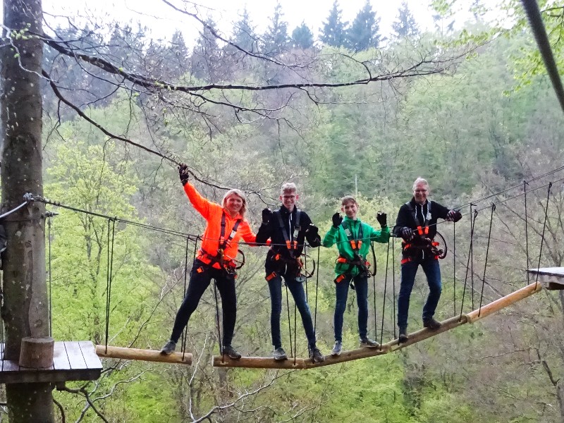 Supertof: Zipline en klimmen bij Eifeladventures