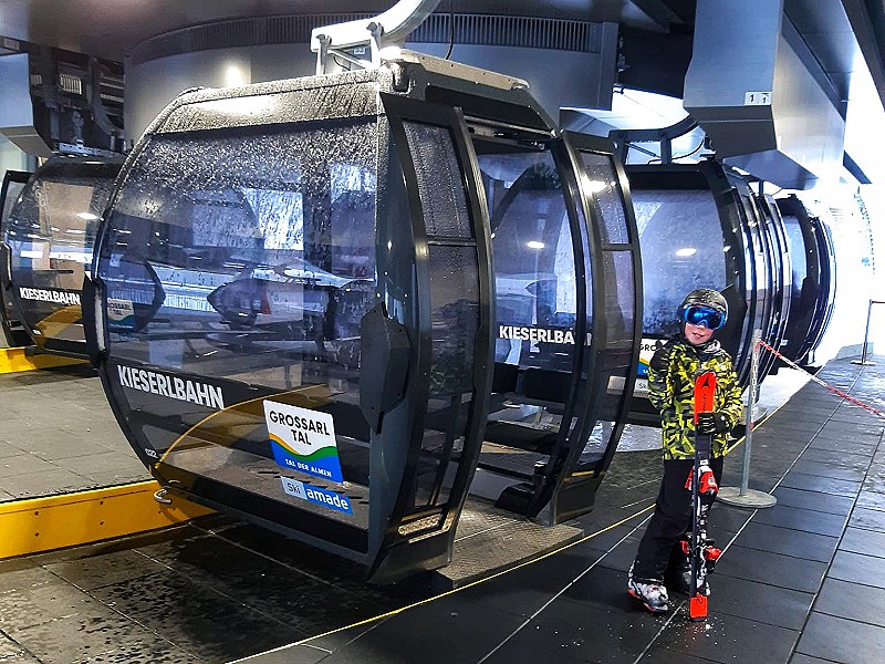 De nieuwe gondellift, die Grossarl met Dorfgastein verbindt