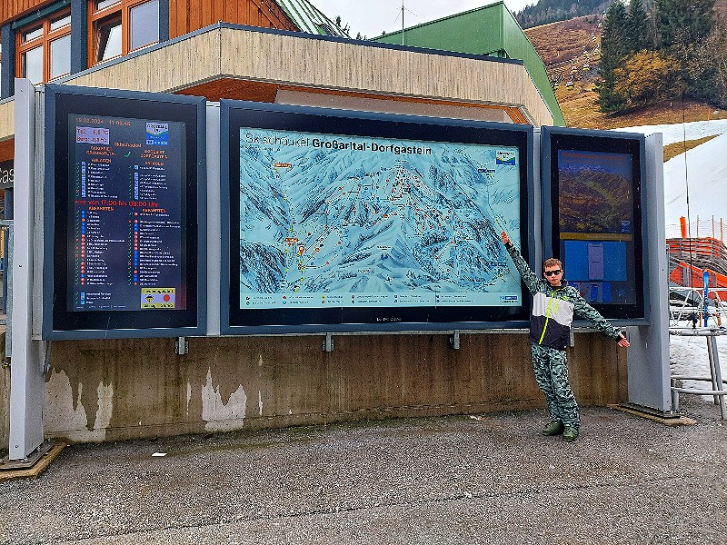 De Ski-schaukel Grossarl - Dorfgastein