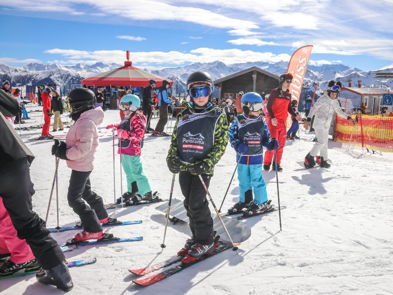 Skien met kinderen in Grossarl