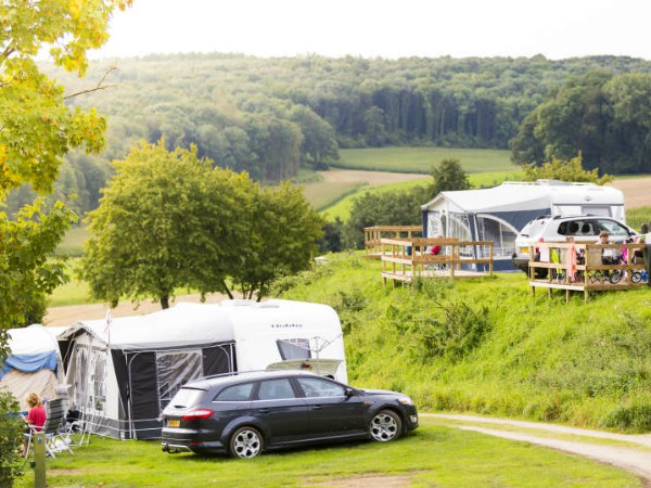 kampeerplaatsen op camping Gulperberg