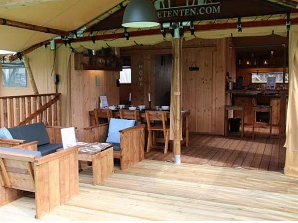 Luxe glamping bij Gustocamp