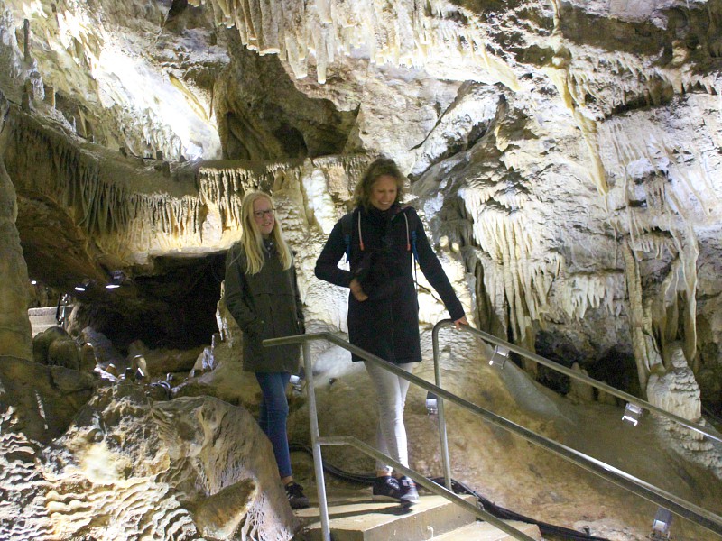 In de grotten van Han