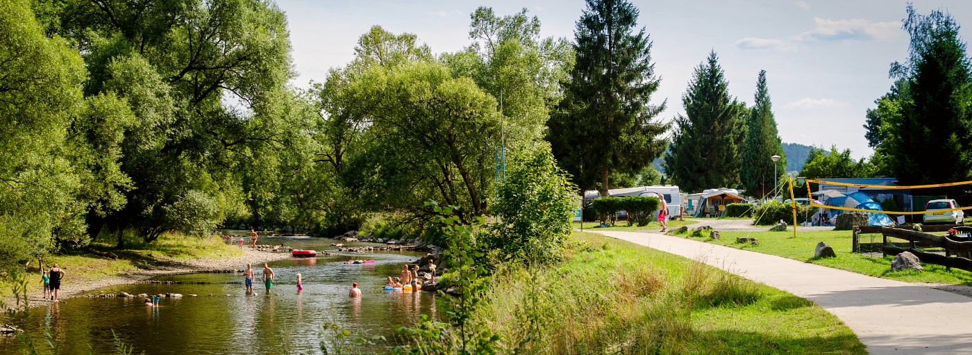 De camping waar je verblijft tijdens het Ardennen Arrangement