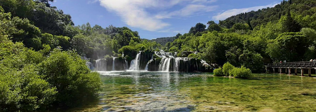 Waterval bij Plitvice