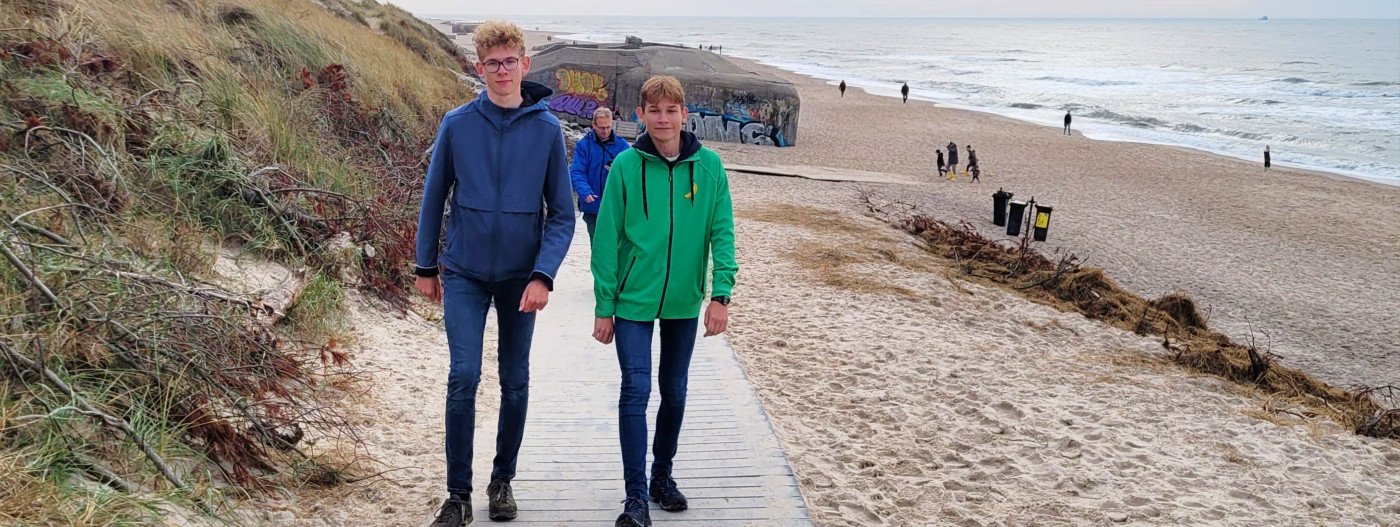 Het strand bij Sondervig