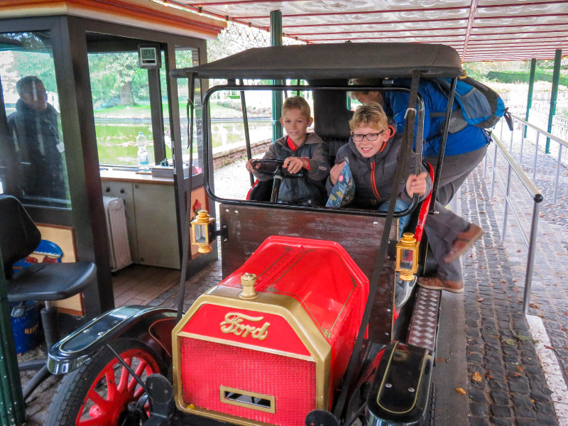 In de oldtimer in Heide-Park