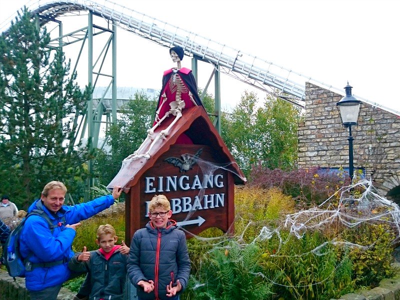 Heidepark entree van de bobbaan