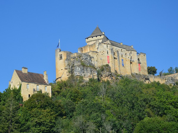 kasteel in de dordogne