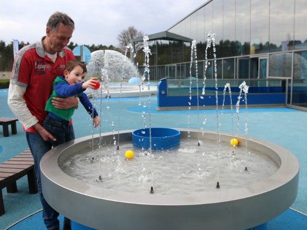 Waterballen spel bij Hidrodoe