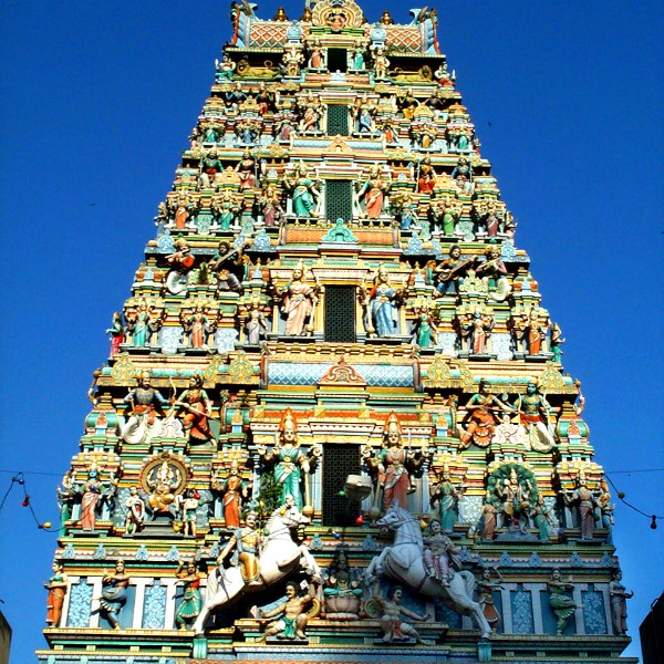 Hindoetempel in Little India, Kuala Lumpur