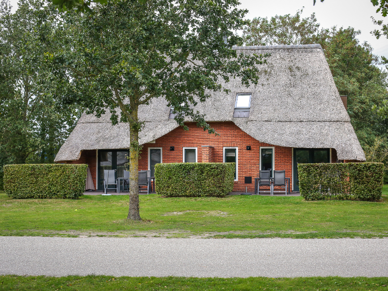 Een van de boerderij-huizen op Hof van Saksen 