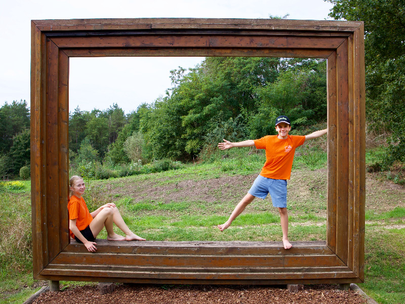Fotoschilderij op de Hoge Kempen