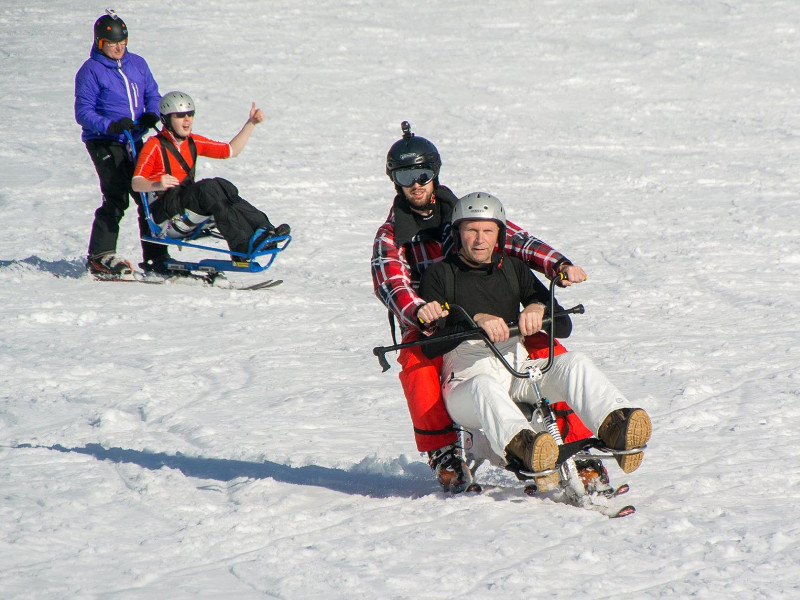 Gehandicapten wintersport met Hollandheim