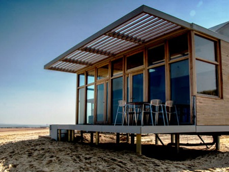 Strandhuisje Molecaten Hoogduin