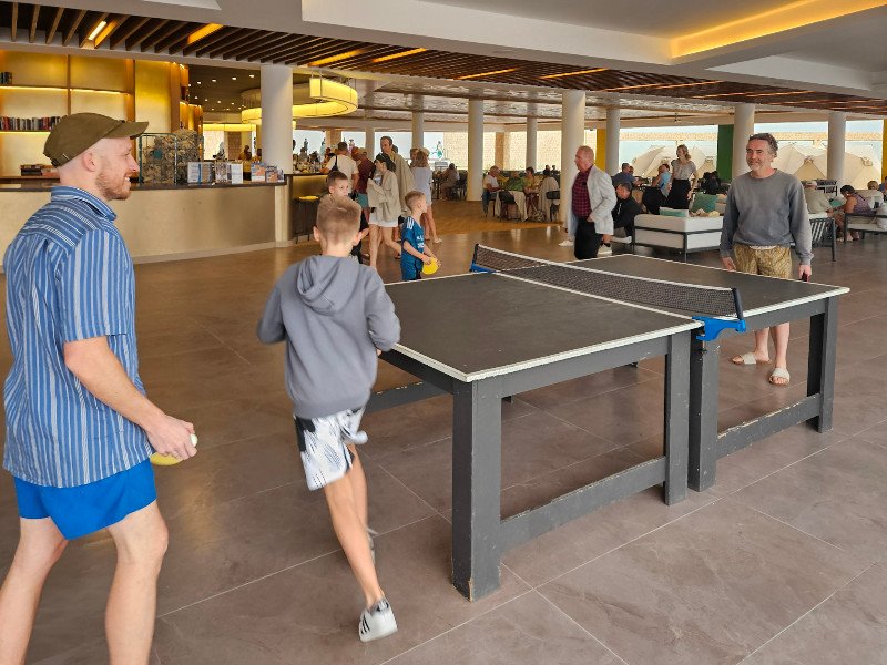 Wij spelen graag een potje tafeltennis