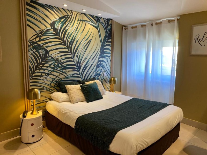 een kamer van het hotel