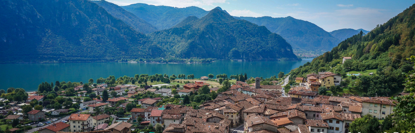 Het mooie bergmeer Lago di Idro, het onbekendere broertje van het Comomeer en het Gardameer.