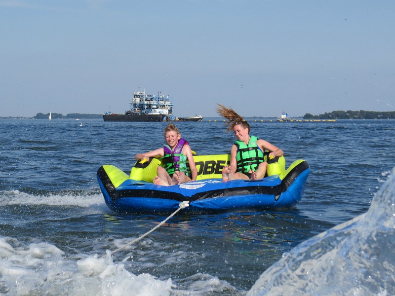 Tuben op het Flevomeer