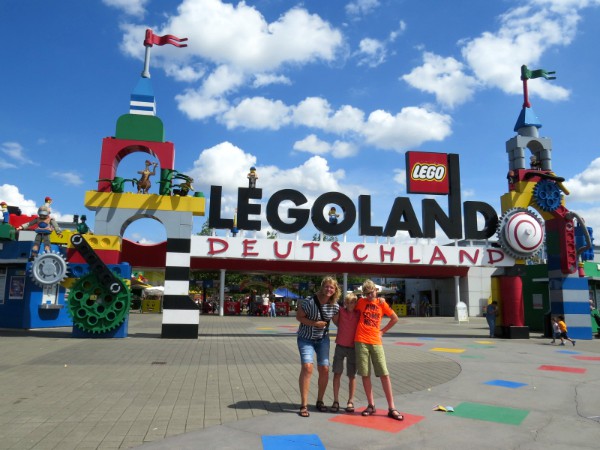 De ingang van Legoland Duitsland