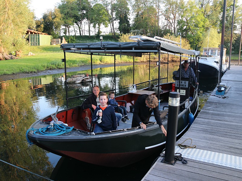 De vissersboot van ranger Tom