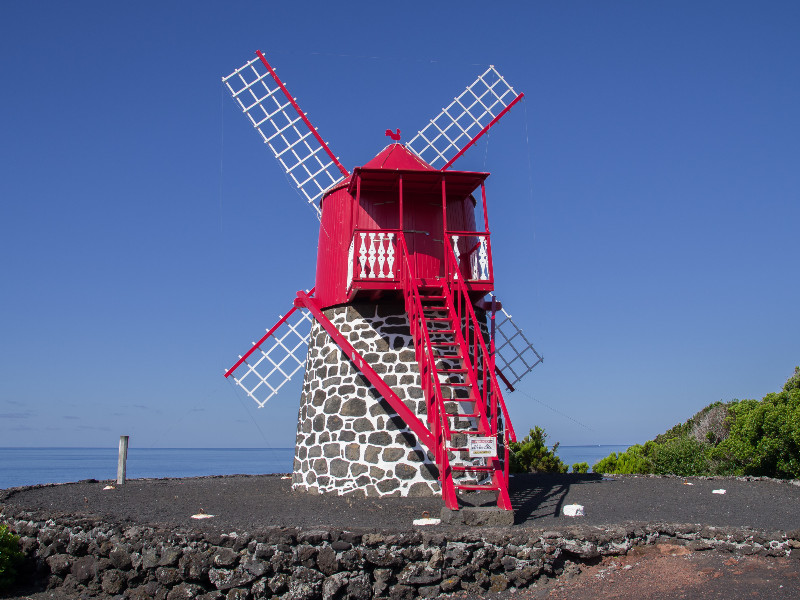 Molen op de Azoren
