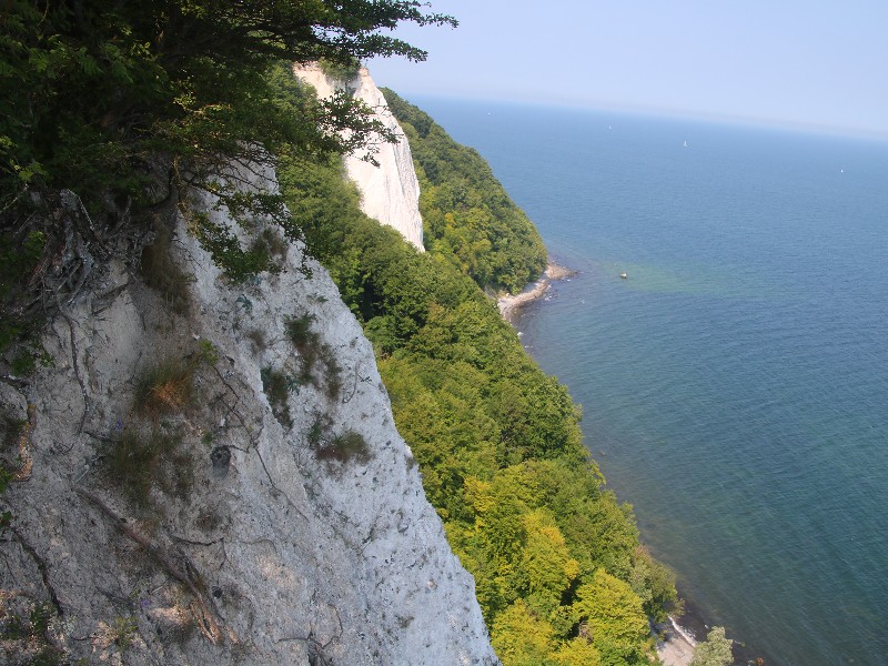 De krijtrotsen van Rügen