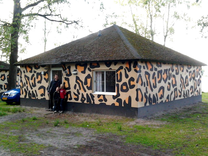 Onze Jungalow bij Vakantiepark Beekse Bergen