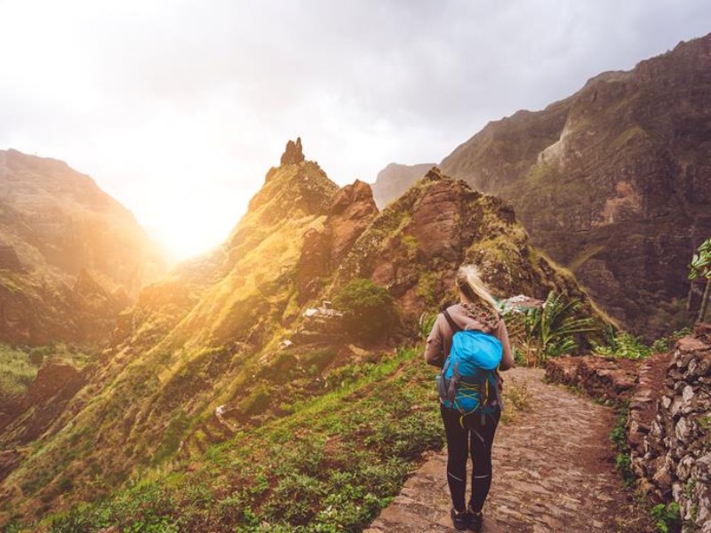 in de bergen kaapverdie