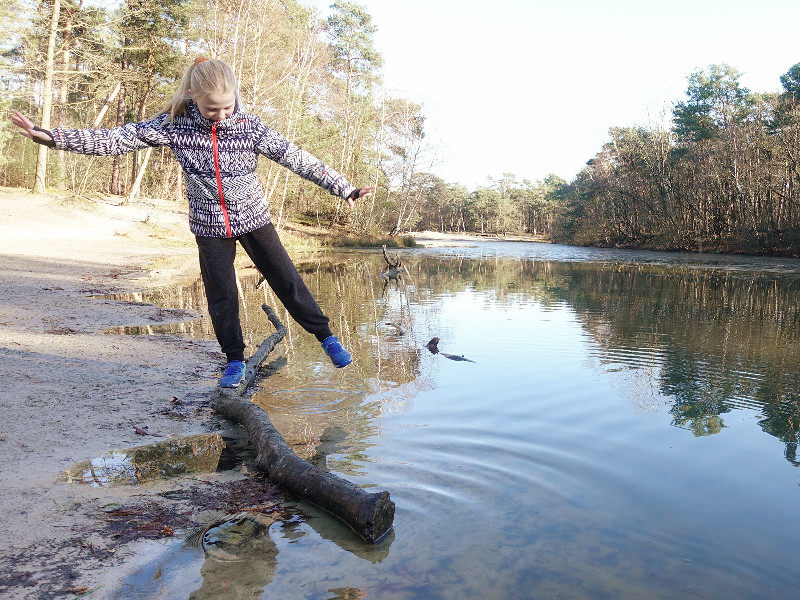 Lekker struinen en spelen in de natuur