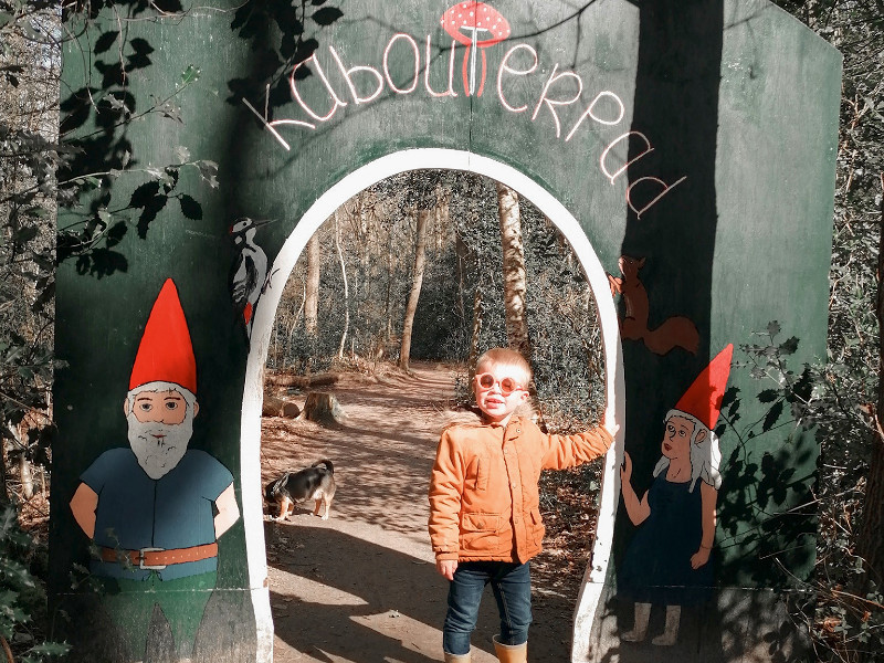 Ingang Kabouterpad Elfbergen