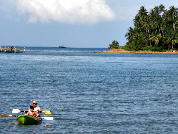 Kajakken aan de rustige Oostkust van Koh Chang