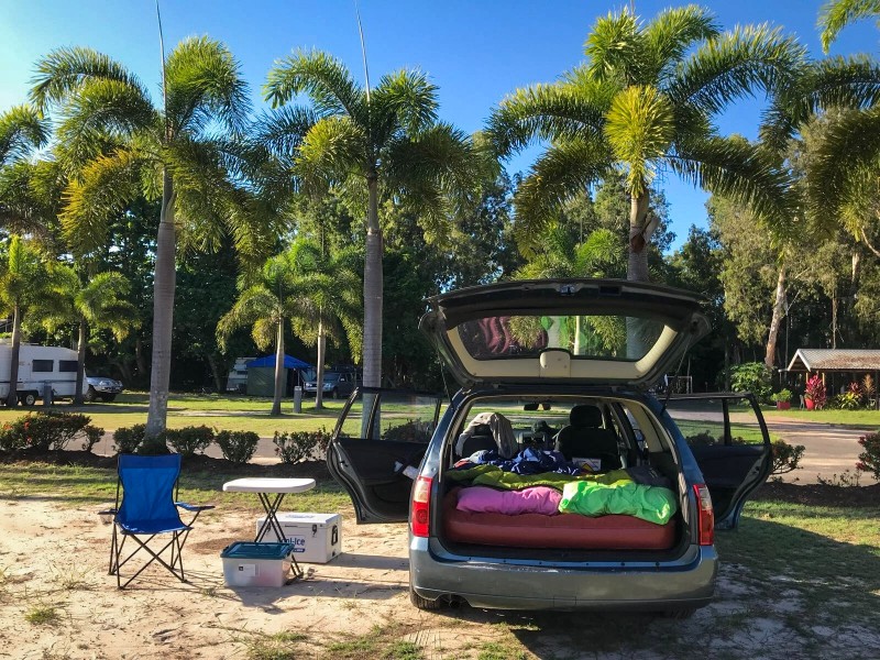 kamperen met de auto in australie