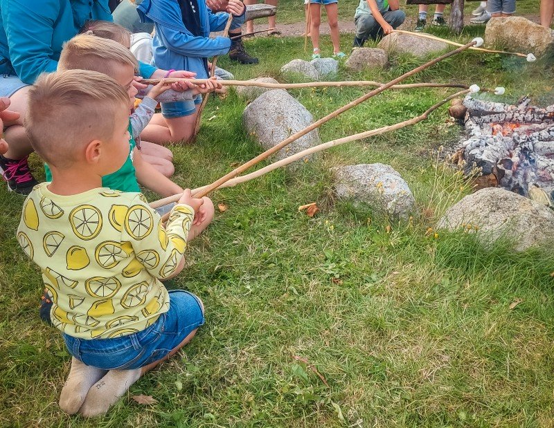 Kampvuur & Marshmallows roosteren