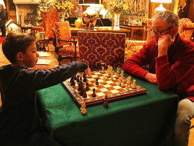 Een adellijk potje schaken!