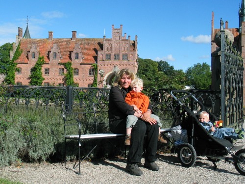 Poseren bij kasteel Egeskov