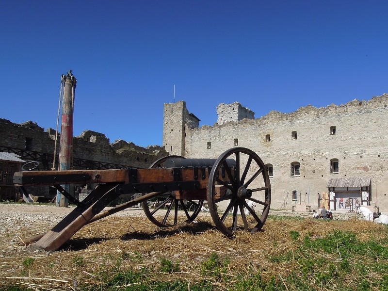 Het kanon bij Rakvere Castle